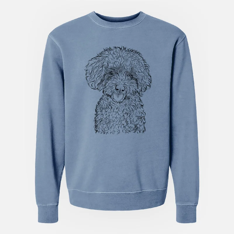 Deal Explosion relaxed fit sports hoodieBare Satsu the Micro Teacup Poodle - Unisex Pigment Dyed Crew Sweatshirt Deal Explosion relaxed fit sports hoodieBare Satsu the Micro Teacup Poodle - Unisex Pigment Dyed Crew Sweatshirt