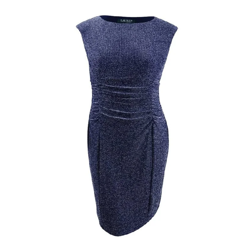Deep Discounts oversized dressLauren by Ralph Lauren Women's Cap-Sleeve Dress