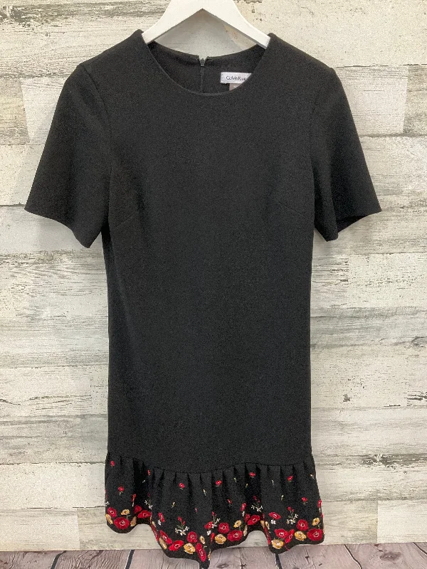 Price Break layered dressDress Casual Midi By Calvin Klein In Black, Size: Xs