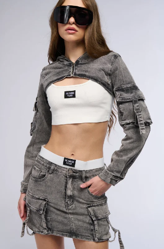 Massive Deals MARLEY DENIM BOLERO