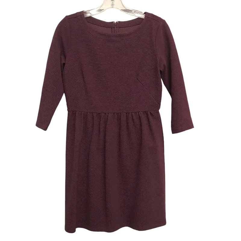 Price Drop sophisticated dressDress Work By Loft In Purple, Size:4 Petite