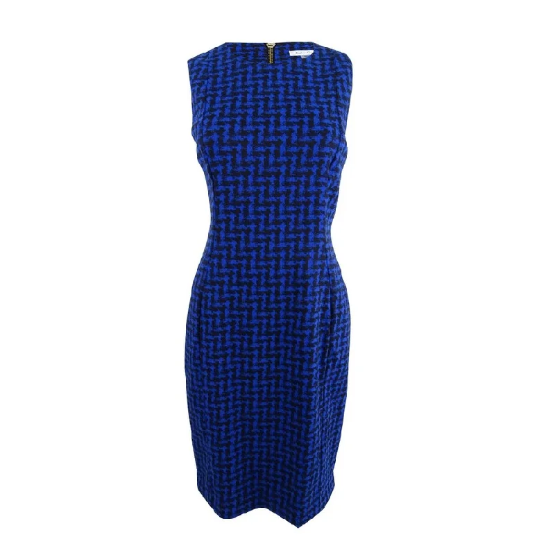 Unmissable Offer elegant shift dressCalvin Klein Women's Geo-Print Jacquard Compression Dress (8, Regatta/Black) Unmissable Offer elegant shift dressCalvin Klein Women's Geo-Print Jacquard Compression Dress (8, Regatta/Black)