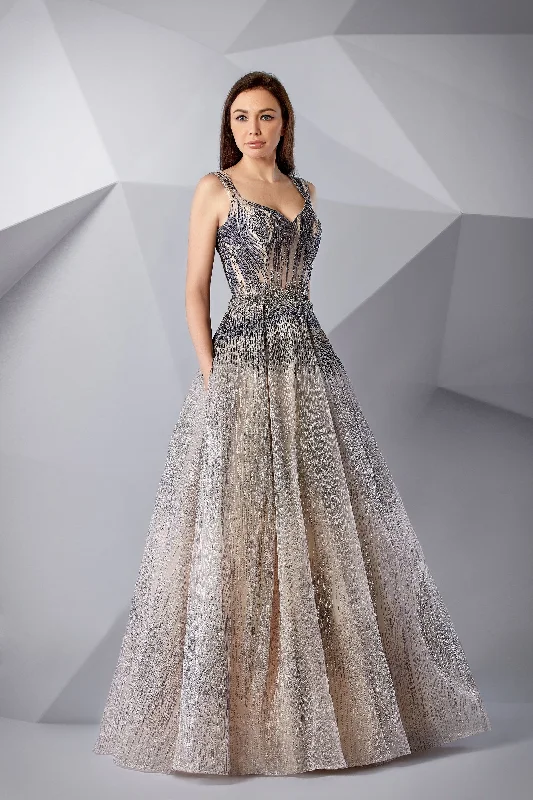 Don’t Miss Out high-waisted dressMODESSA COUTURE M20235 DRESS