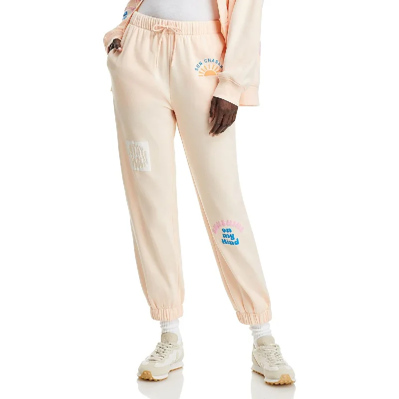Super Bargain Vintage Havana Womens Surf Wash Cotton Graphic Jogger Pants