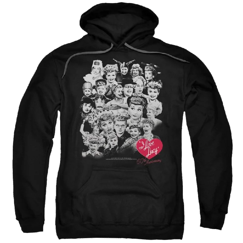 Seasonal Clearance fleece hoodieI Love Lucy 60 Years Of Fun Pullover Hoodie