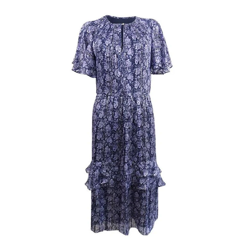 Extra Savings chic shift dressShoshanna Women's Willow Paisley Lurex Midi Dress (8, Navy/Lavender/Gold) Extra Savings chic shift dressShoshanna Women's Willow Paisley Lurex Midi Dress (8, Navy/Lavender/Gold)