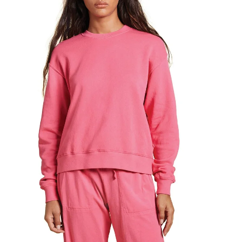 Year-End Clearance Velvet Womens Cotton Comfy Sweatshirt, Crew