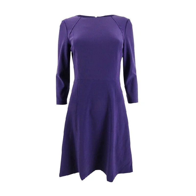 Sale Event classic fit-and-flare dressLauren Ralph Lauren Women's Jersey Fit-and-Flare Dress