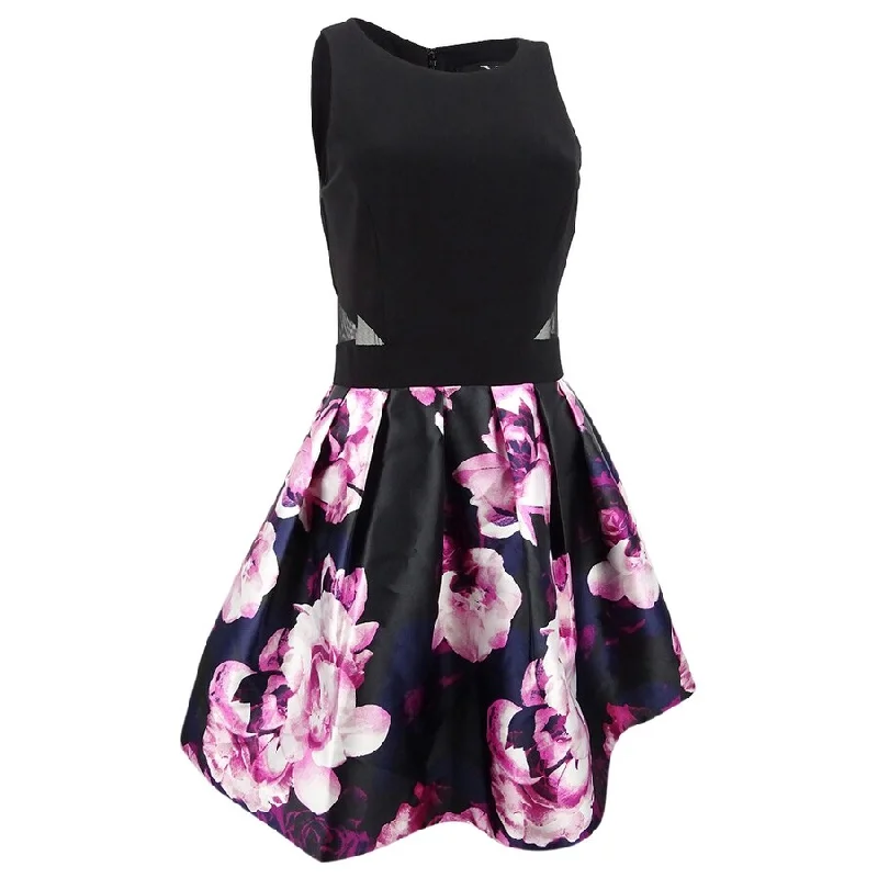 Super Savings sleek dressXscape Women's Floral-Print Fit & Flare Dress