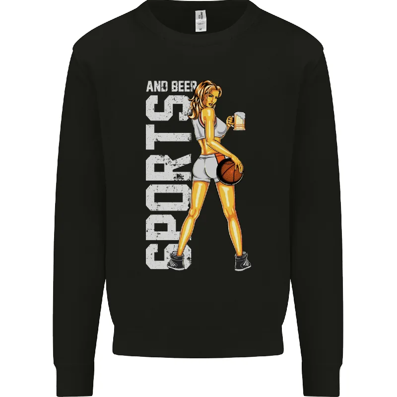 Stock Up and Save bold fitness hoodieBasketball Sports & Beer Funny Mens Sweatshirt Jumper Stock Up and Save bold fitness hoodieBasketball Sports & Beer Funny Mens Sweatshirt Jumper