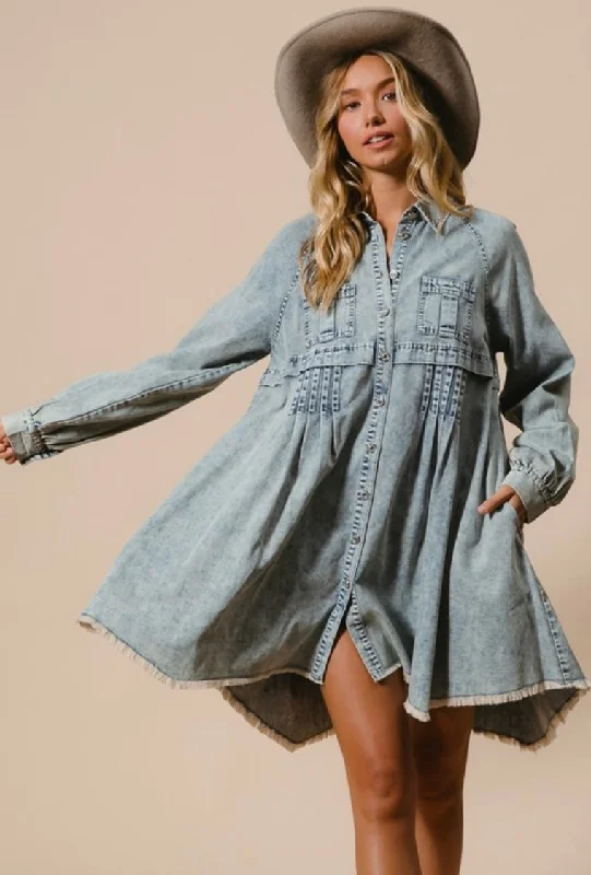 Savings Alert cocktail party dressThe Perfect Denim Dress