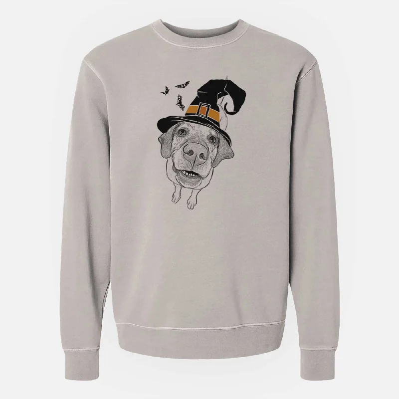 Limited Stock breathable gym hoodieWitch Oquirrh the Vizsla - Unisex Pigment Dyed Crew Sweatshirt Limited Stock breathable gym hoodieWitch Oquirrh the Vizsla - Unisex Pigment Dyed Crew Sweatshirt