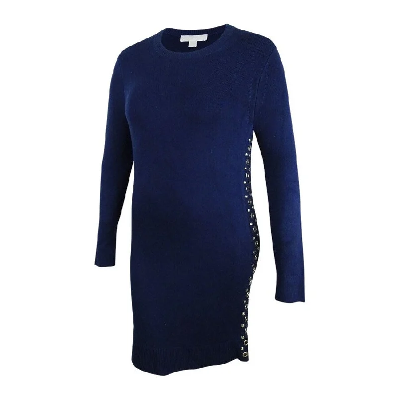 Fantastic Offers elegant maxi dressMICHAEL Michael Kors Women's Grommet & Stud Dress (L, True Navy) Fantastic Offers elegant maxi dressMICHAEL Michael Kors Women's Grommet & Stud Dress (L, True Navy)