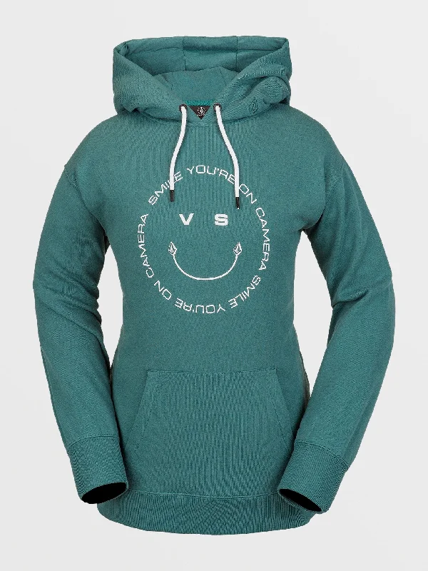 Price Break Womens Costus Pullover Fleece - Balsam