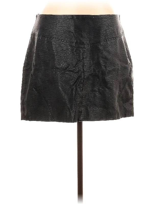 Today's Special premium coatFaux Leather Skirt