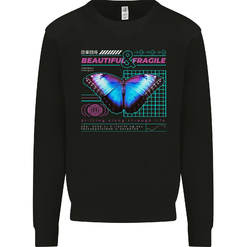 Exclusive Offers bold workout sweatshirtBeautiful & Fragile Butterfly Graphic Mens Sweatshirt Jumper Exclusive Offers bold workout sweatshirtBeautiful & Fragile Butterfly Graphic Mens Sweatshirt Jumper