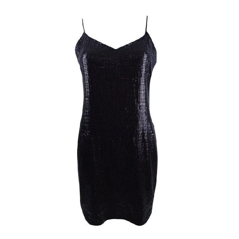 Special Price elegant maxi dressVince Camuto Women's Sequined Slip Dress
