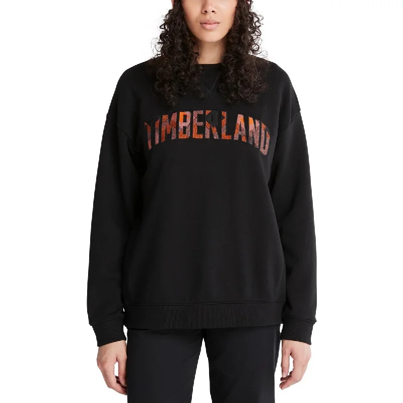 Massive Deals Timberland Womens Logo Crewneck Sweatshirt
