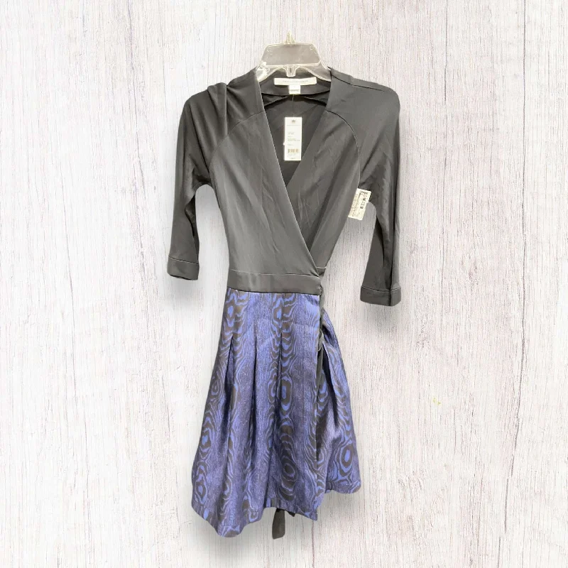 Can't Miss boho dressDress Casual Short By Diane Von Furstenberg In Blue, Size: Xs