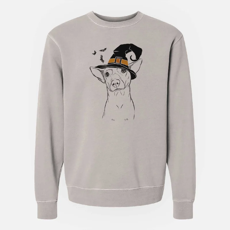 Now or Never pullover workout hoodieWitch Yogi the Mixed Breed - Unisex Pigment Dyed Crew Sweatshirt Now or Never pullover workout hoodieWitch Yogi the Mixed Breed - Unisex Pigment Dyed Crew Sweatshirt