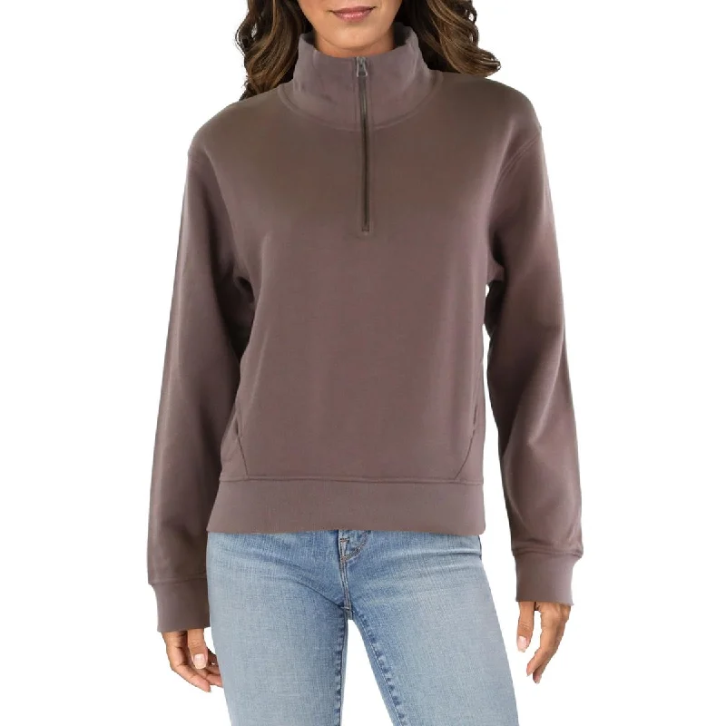 Stock Up and Save PACT Womens Pullover 1/2 Zip Sweatshirt