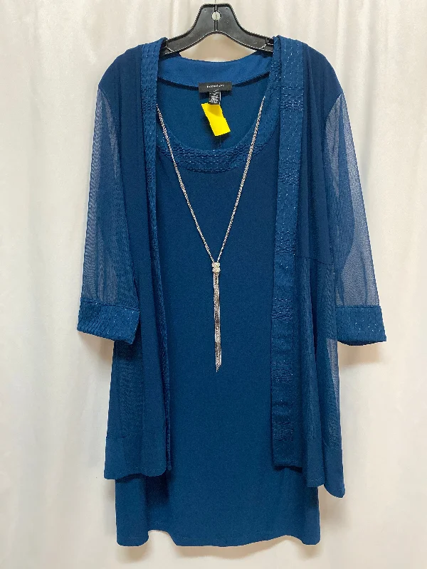 Today’s Deal elegant maxi dressDress Party Short By R And M Richards In Blue, Size: L Today’s Deal elegant maxi dressDress Party Short By R And M Richards In Blue, Size: L