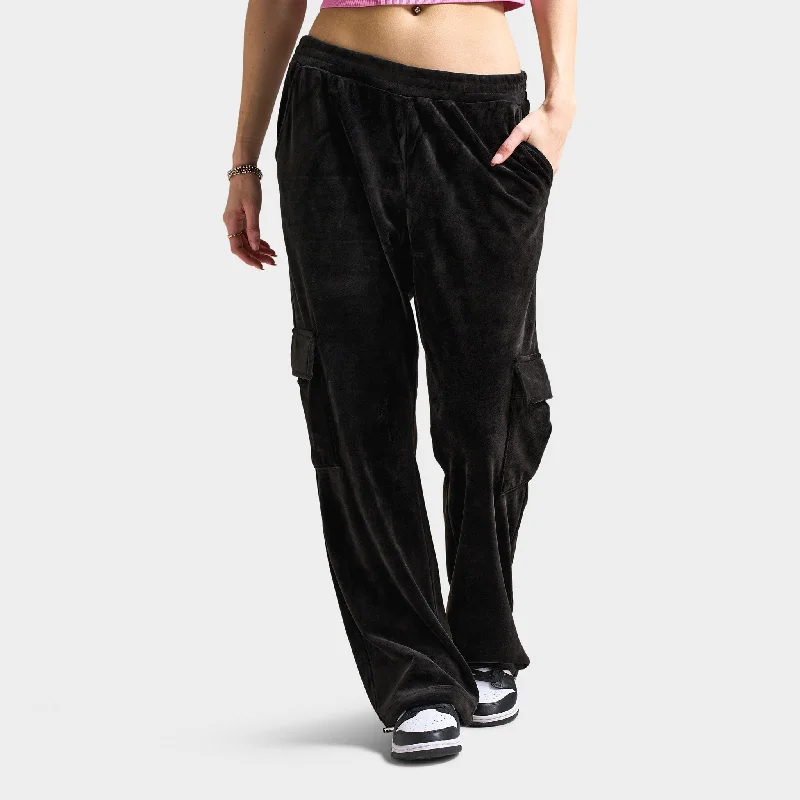 The Best Prices Juicy Couture Women's Velour Cargo Pant / Black