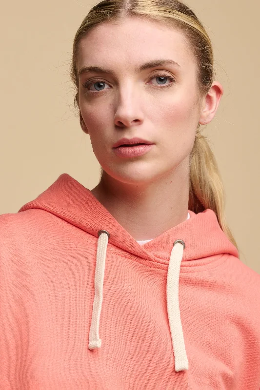 Super Deal Women's Hooded Sweatshirt - Peach