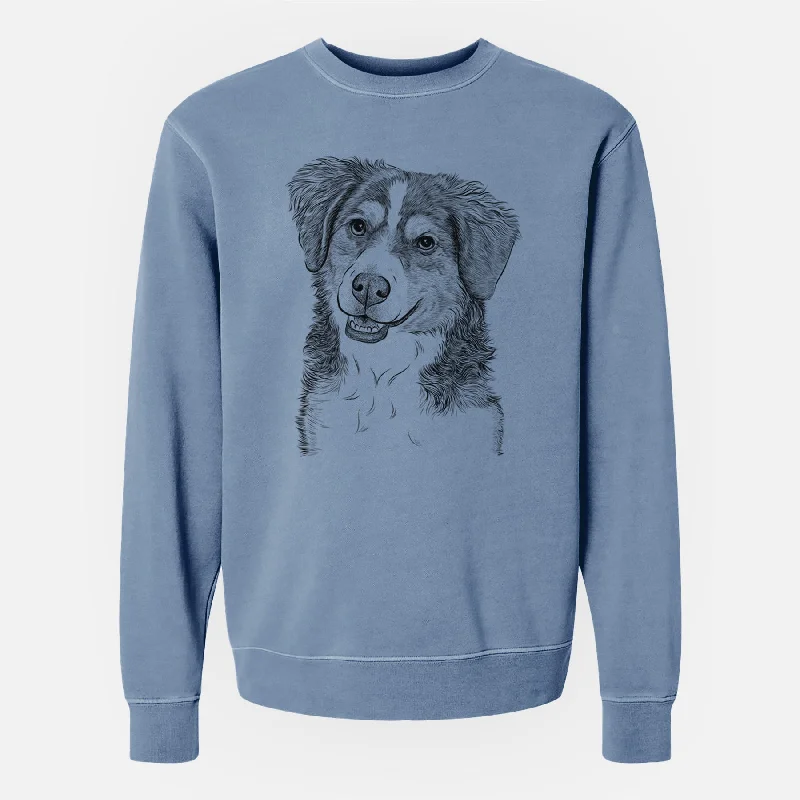 Super Savings urban workout sweatshirtBare Molly the Miniature Bernedoodle - Unisex Pigment Dyed Crew Sweatshirt Super Savings urban workout sweatshirtBare Molly the Miniature Bernedoodle - Unisex Pigment Dyed Crew Sweatshirt