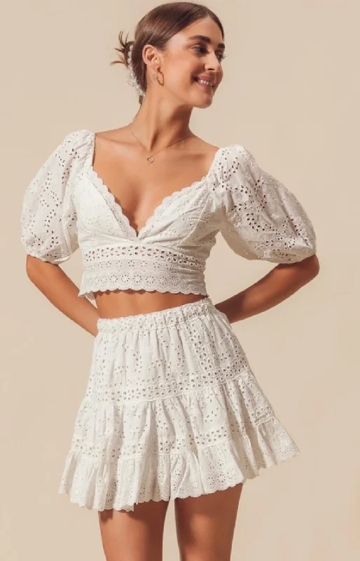 Bargain Prices flowy maxi dresswhite two piece skirt