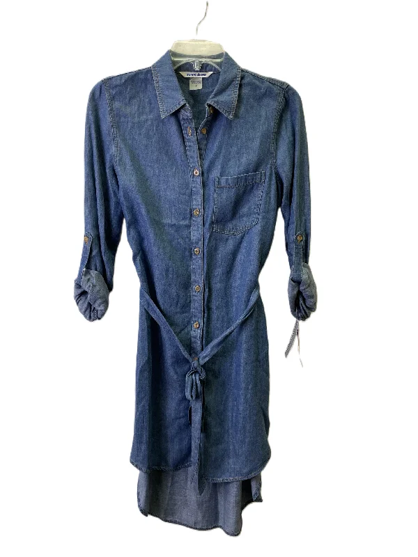 Early Bird Discount sleek midi dressDress Casual Midi By Nygard Peter In Blue, Size: S Early Bird Discount sleek midi dressDress Casual Midi By Nygard Peter In Blue, Size: S