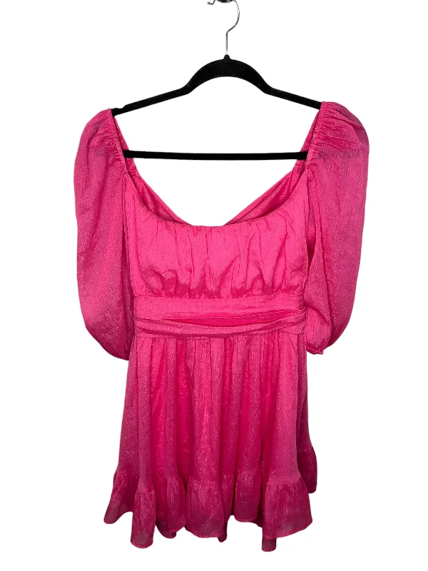 Mega Deal party dressDress Casual Short By Clothes Mentor In Pink, Size: Xl