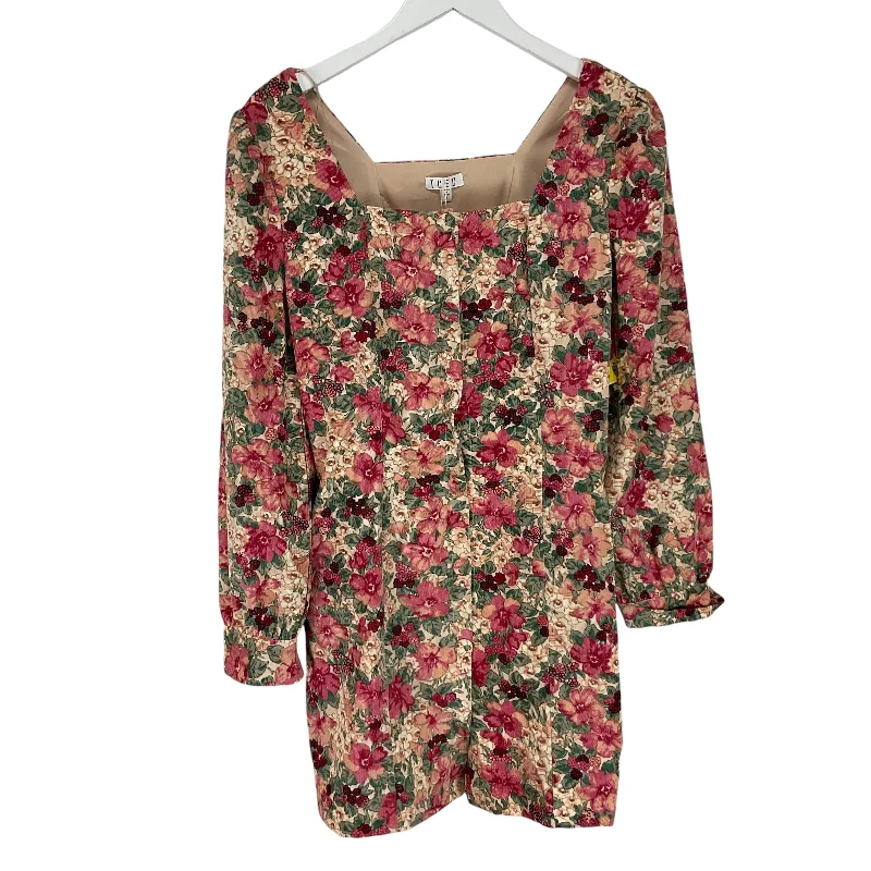 Price Blitz pleated maxi dressDress Casual Short By Tcec In Floral Print, Size: S